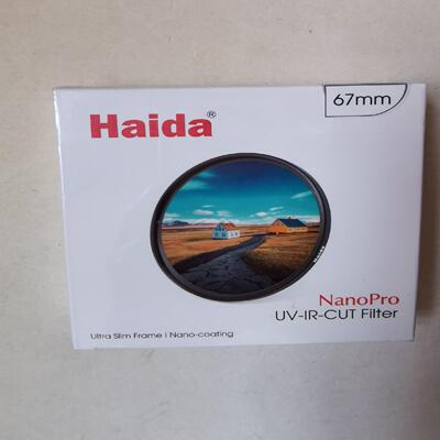Haida滤镜67mm，保全新原装正品