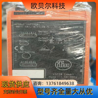 原装德国易福门IFM控制器 AC2258 质量保证漂亮，