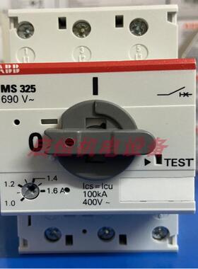 ABB电动机启动器 MS325-1.6 (1.0-1.6A)议价