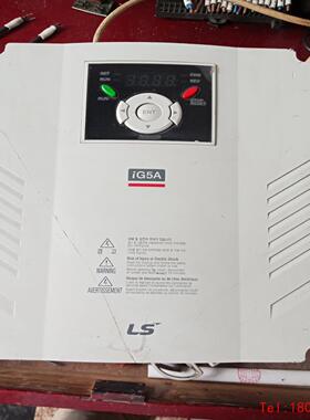 【非标价】Ls变频器sⅤ055ⅰG5A-4成色如图功能包好，上盖板有裂