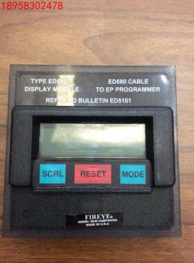 美国FIREYE ED510 燃烧控制器显示面板全新询价
