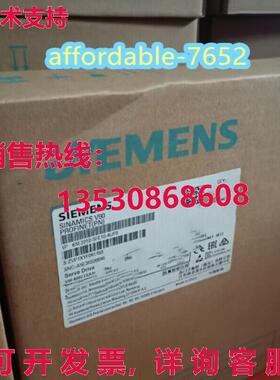 原装供应6SL3210-5FE10-4UF0 V90,mit PROFINET Eingangsspannung