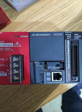 Mitsubishi/三菱L06CPU-CM，功能正常成色漂