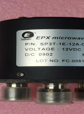 EPX射频同轴开关 SP3T-1E-12A-C002