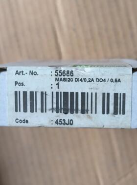 穆尔MURR订货号55686 MASI20 DI4 DO4