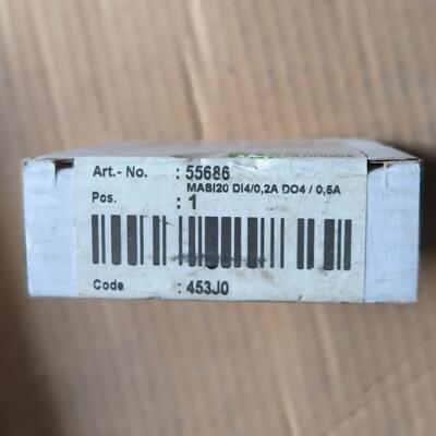 穆尔MURR订货号55686 MASI20 DI4 DO4