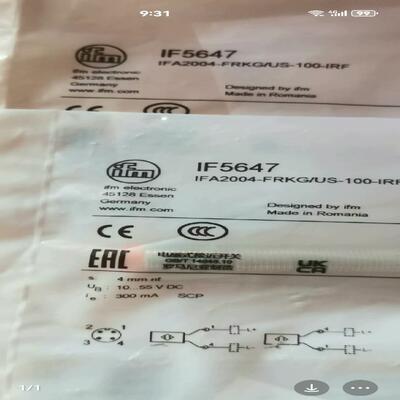 [德峰]易福门IFM传感器IF5647 IF5345 IFS709