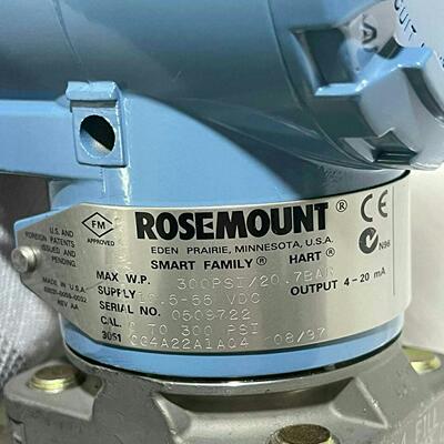 罗斯蒙特全新ROSEMOUNT罗斯蒙特3051CG4A压力0