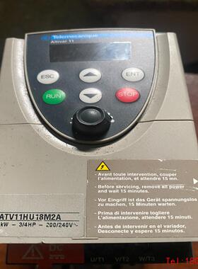 【非标价】施耐德变频器ATV11HU18M2A，220V0.75KW，