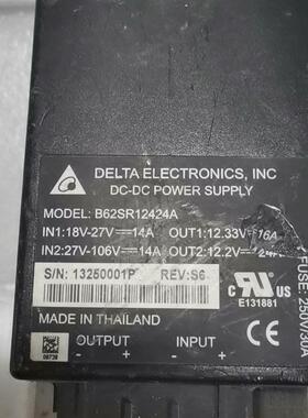 （设备配件）B62SR12424A。B62SR13722AU