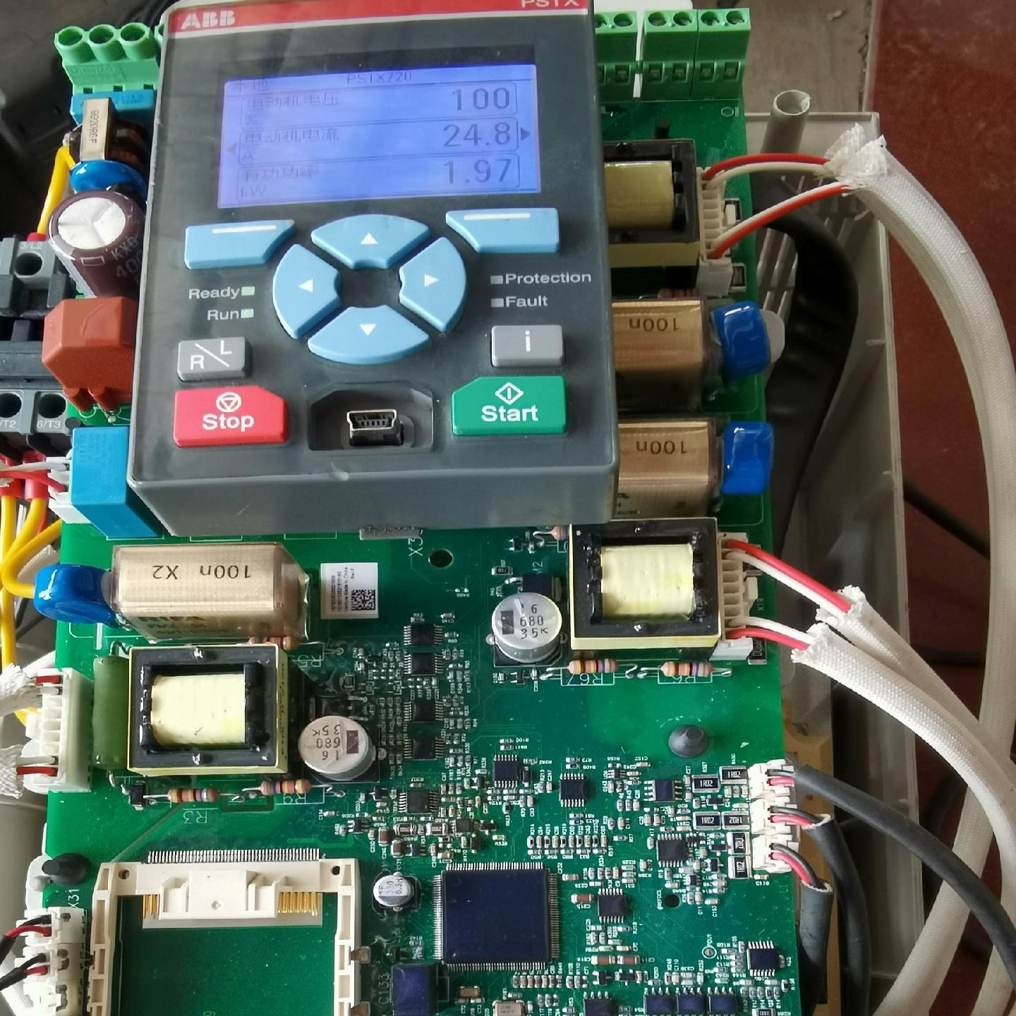 [德峰]ABB软启动器控制板，PSTX720，1SFB536271A