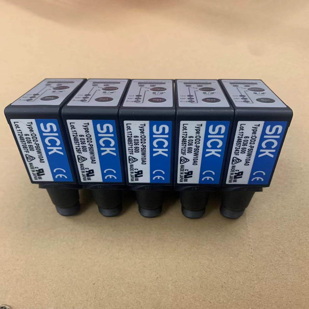 （设备配件）西克，传感器位移成色激光P50W10A0OD2如图所示漂亮-