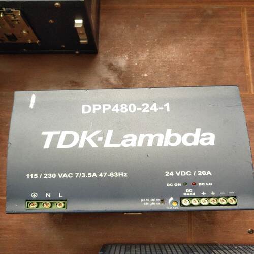 [德峰]TDK兰达 DPP480-24-1开关电源24v，实物拍摄成