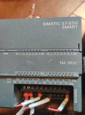 （设备配件）西门子PLC两台，S7-200EMDR32  拆机剪线，正常