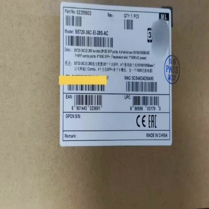 S5720-36C-EI-28S-AC  华为全新原装未开封