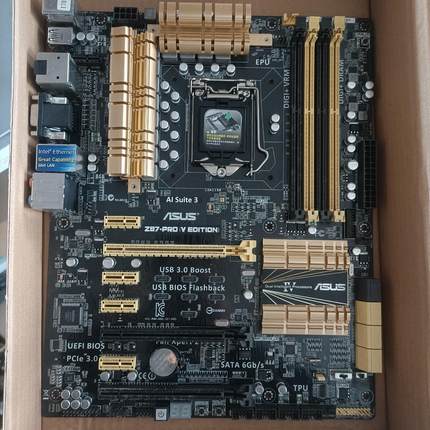 （设备配件）拆机  华硕  Z87-PRO  V  EOITION