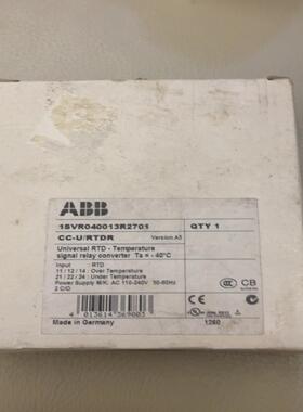 abb cc-u/rtdr 信号转换器 1svr040013