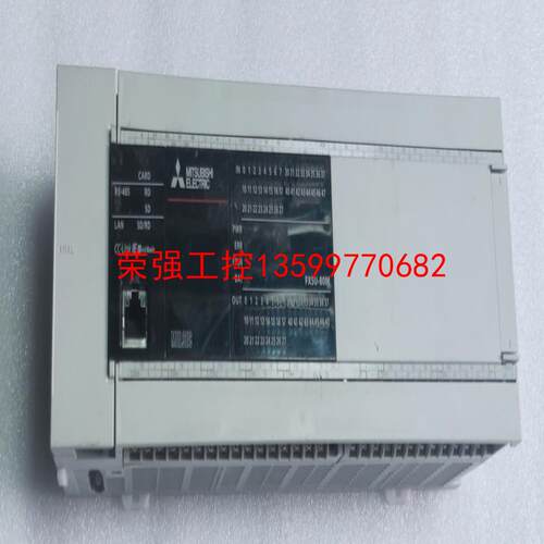 【荣强工控】三菱PLC拆机二手FX5U-80MT/ES，