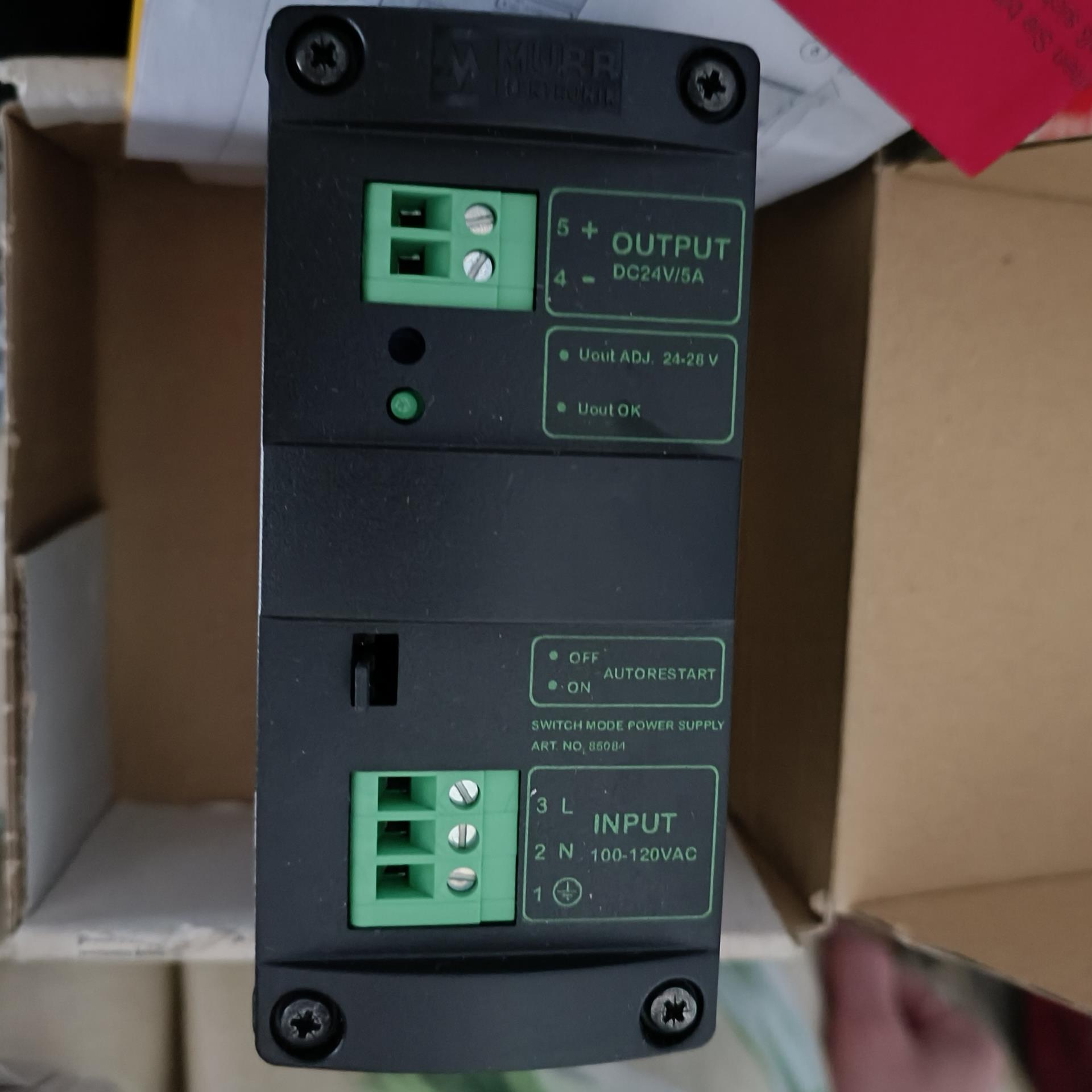 85084 MURR穆尔开关电源DC24V 5A