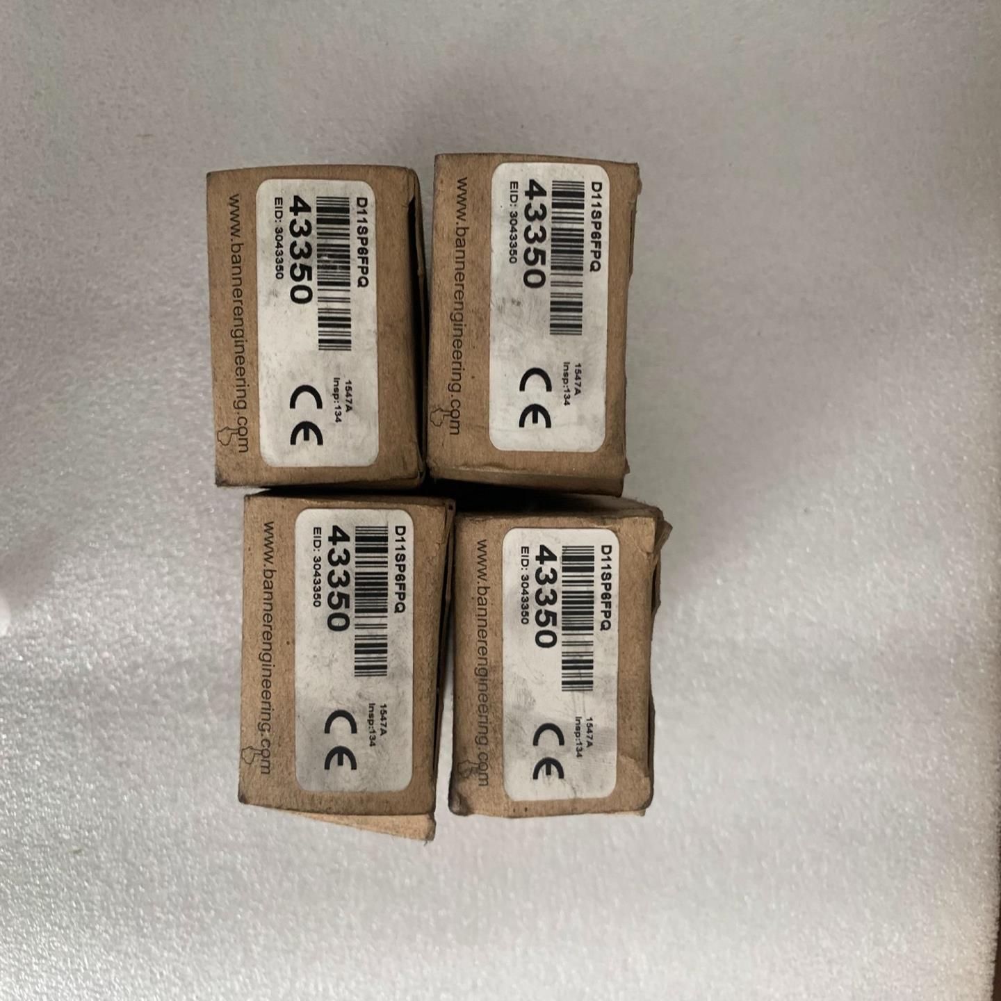 邦纳D11SP6FPQ全新原装4个，图片为实图拍摄，