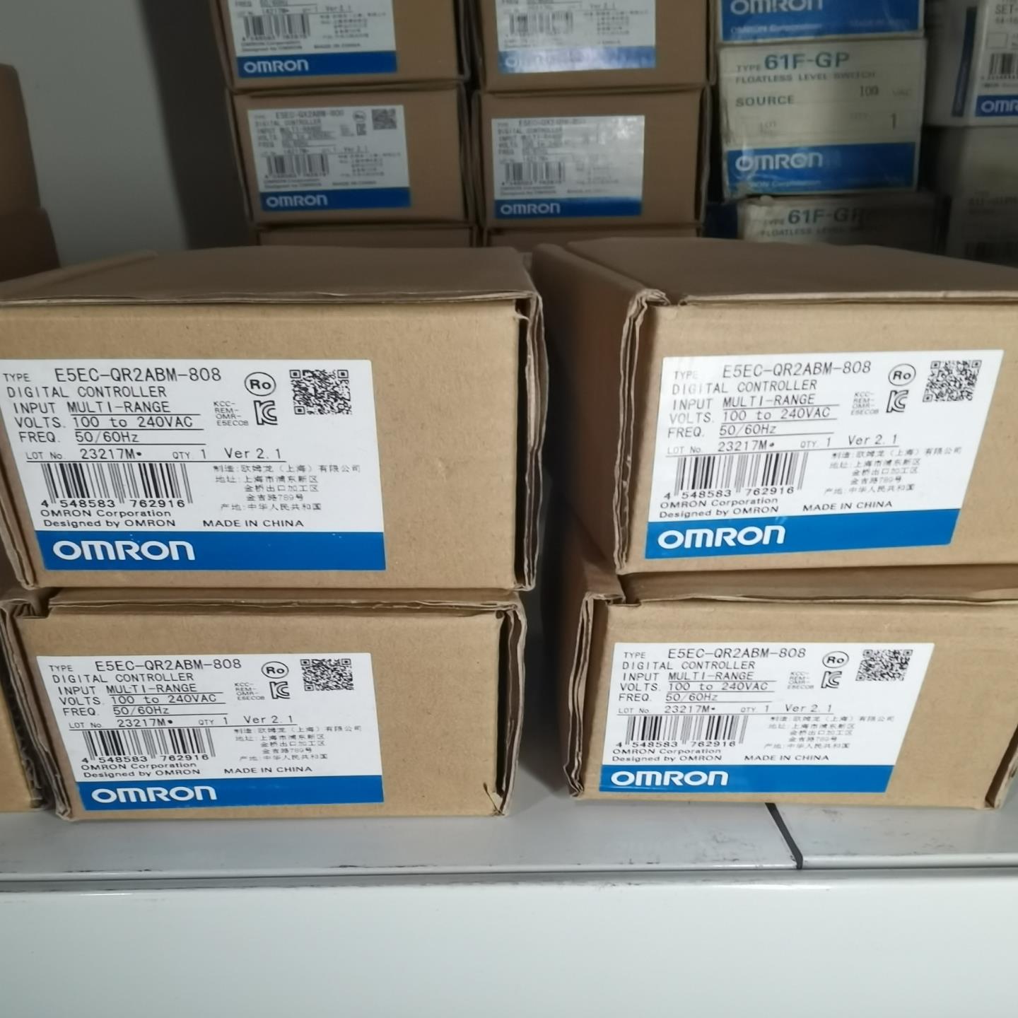 温控E5EC-QR2ABM-808全新原装议价！！