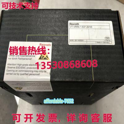 原装供应0811405061 VT-VRRA1-537-20/V0 Rexroth 扩展放大器