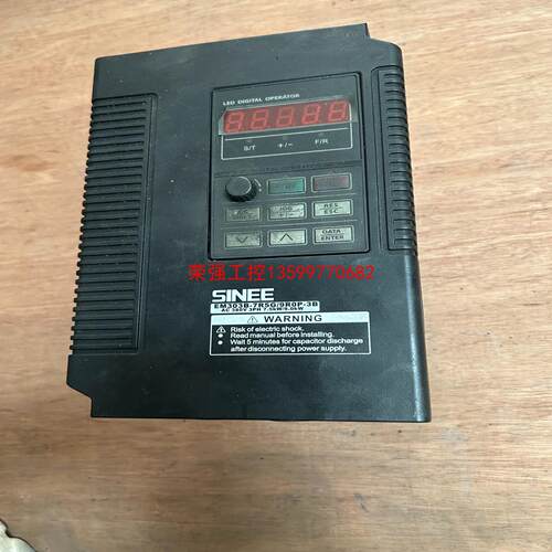 【荣强工控】正弦变频器EM303B-7R5G/9R0P-3B 功能测试完