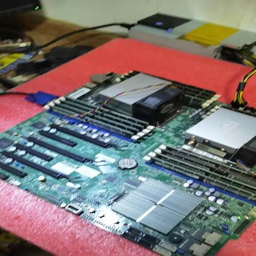 超微X9DR3-F主板，支持e5-2600V1/V2 系列C