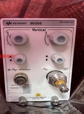 库存全新Keysight 86105D眼图仪示波器模组