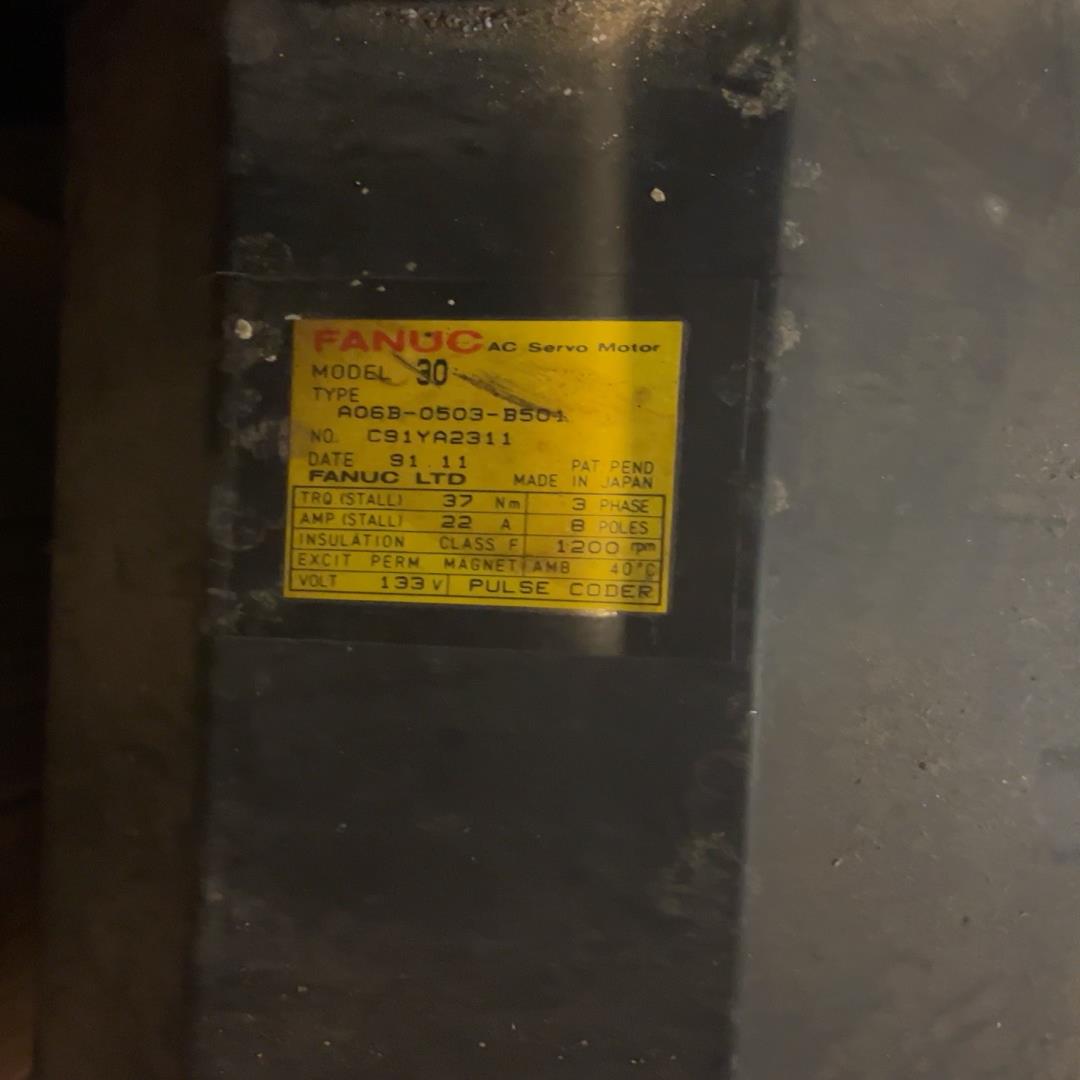 FANUC发那科大电机A06B-0503-B501 A06B