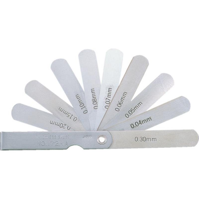 TRUSCO中山 塞尺 T100MZ/T100MT/T150MX/T150MH 间隙尺