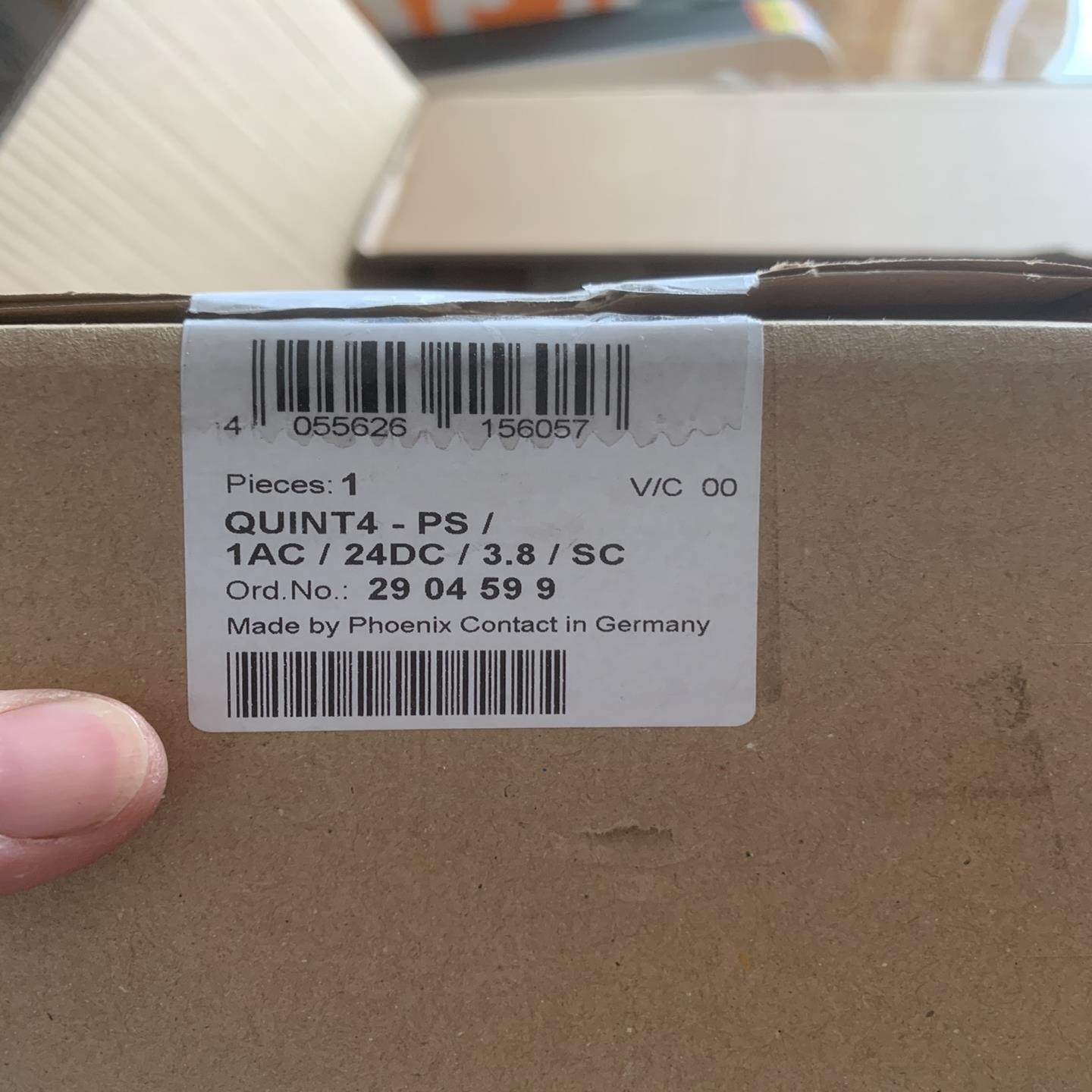 菲尼克斯电源QUINT4-PS/1AC/24DC/3.8/S