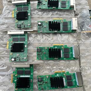 （设备配件）I350T4V2路由千兆INTELPCIE四口网卡软电口x1