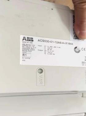 ABB变频器，型号ACS530-01-12A6-4+X164