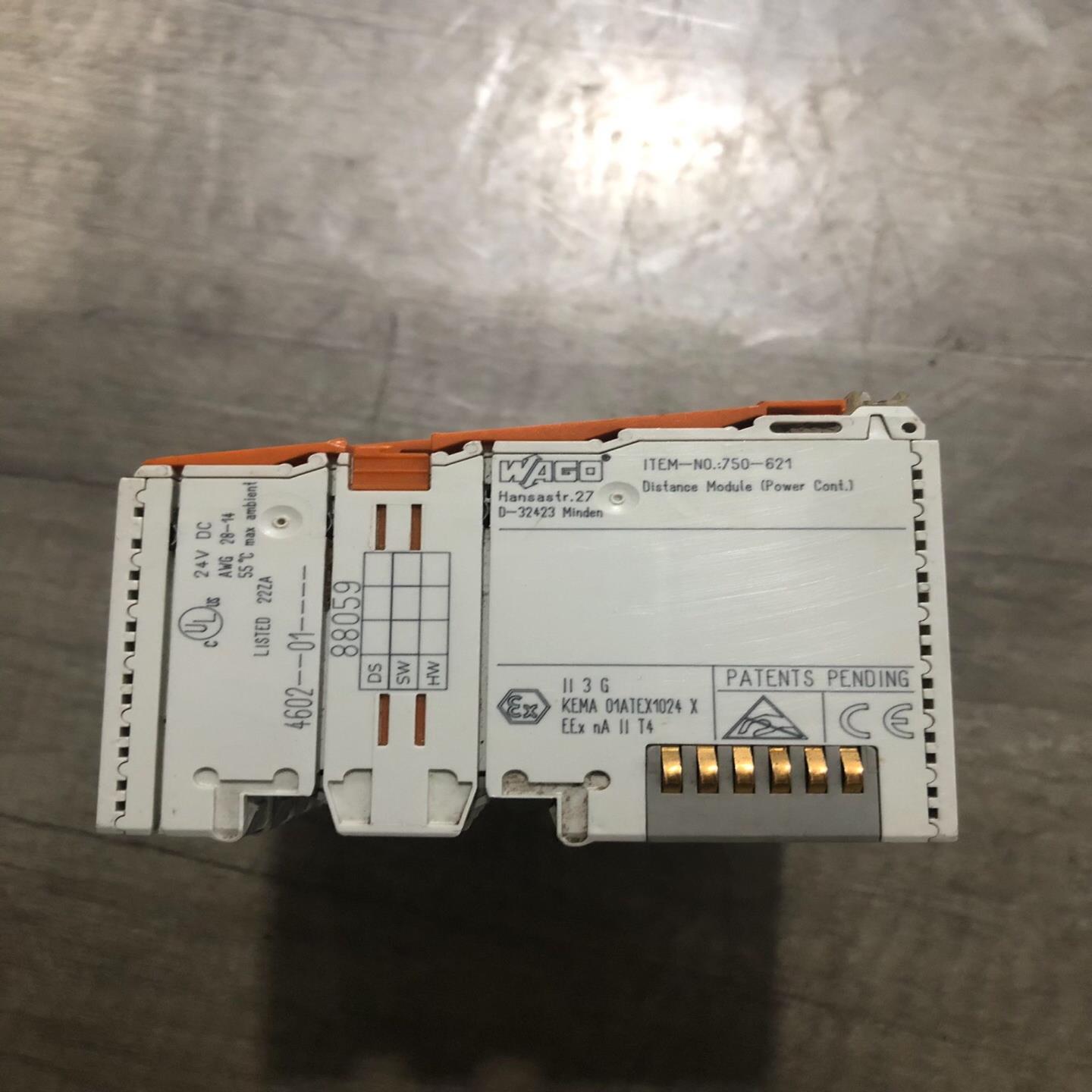 （设备配件）模块-拍摄WAGO，实物德国，，成色万可如图621750