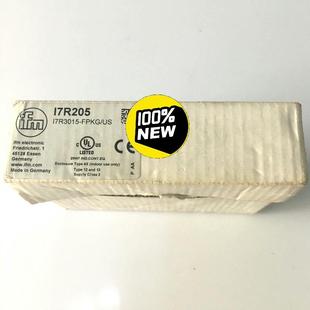 正品 FPK 现货I7R205易福门IFM传感器I7R3015