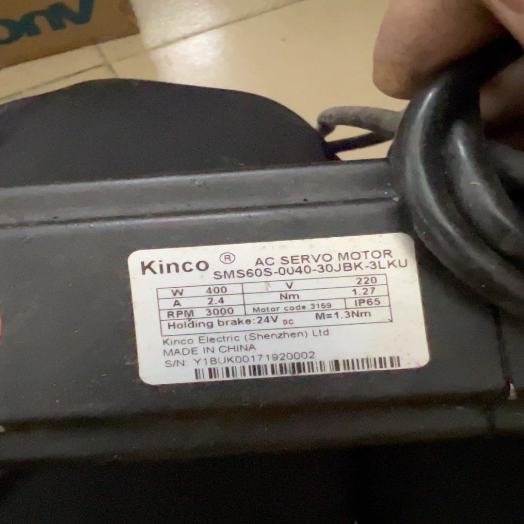 [德峰]sms60s-0040-30jbk-3lku步科伺服电机，8