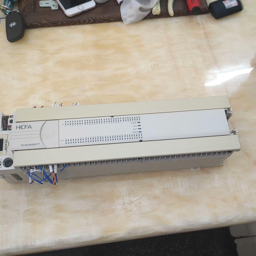 禾川PLC，HCA8-64X64YT-A，成色如图，