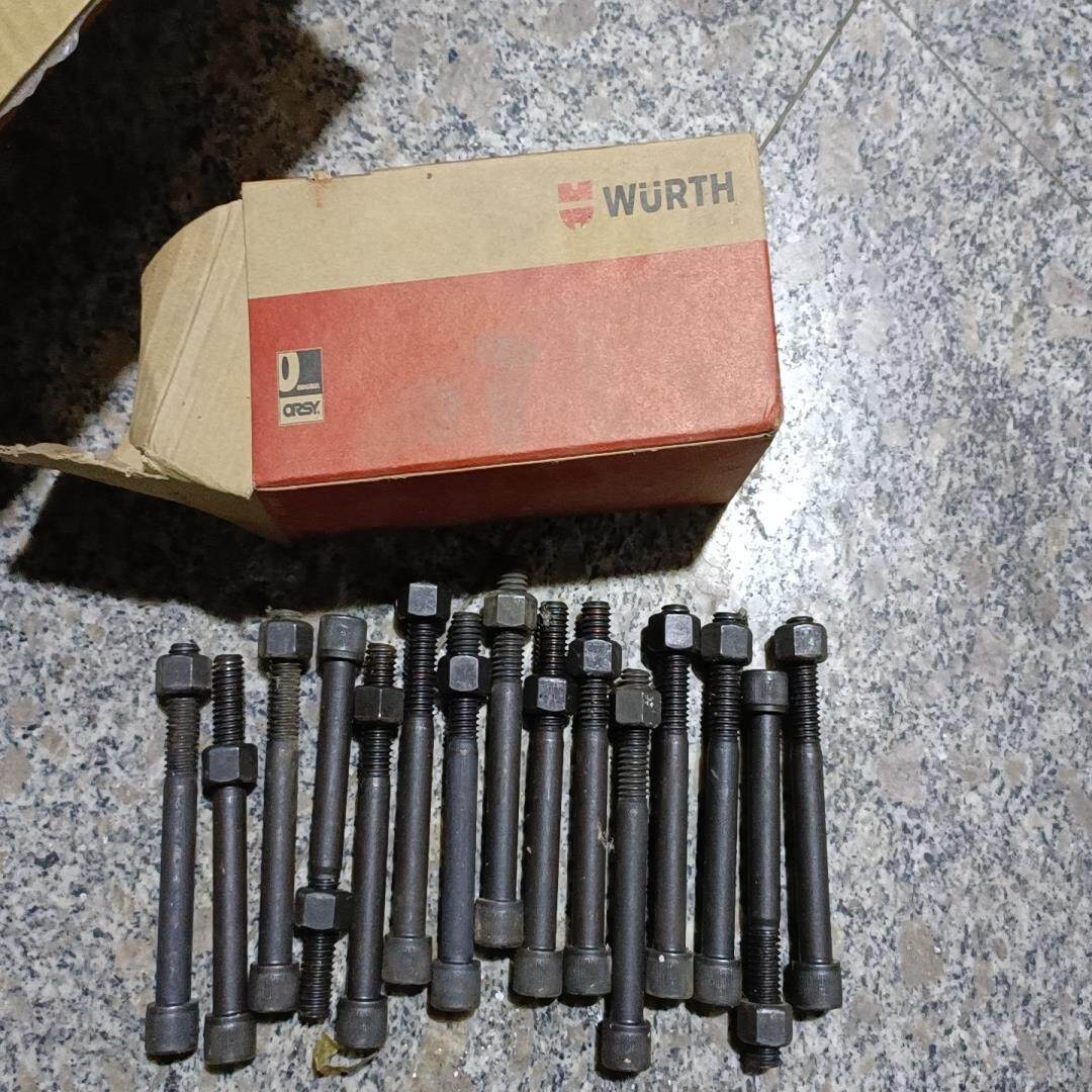 （设备配件）伍尔特螺丝m14x12，12.9级螺丝，共15条300包邮