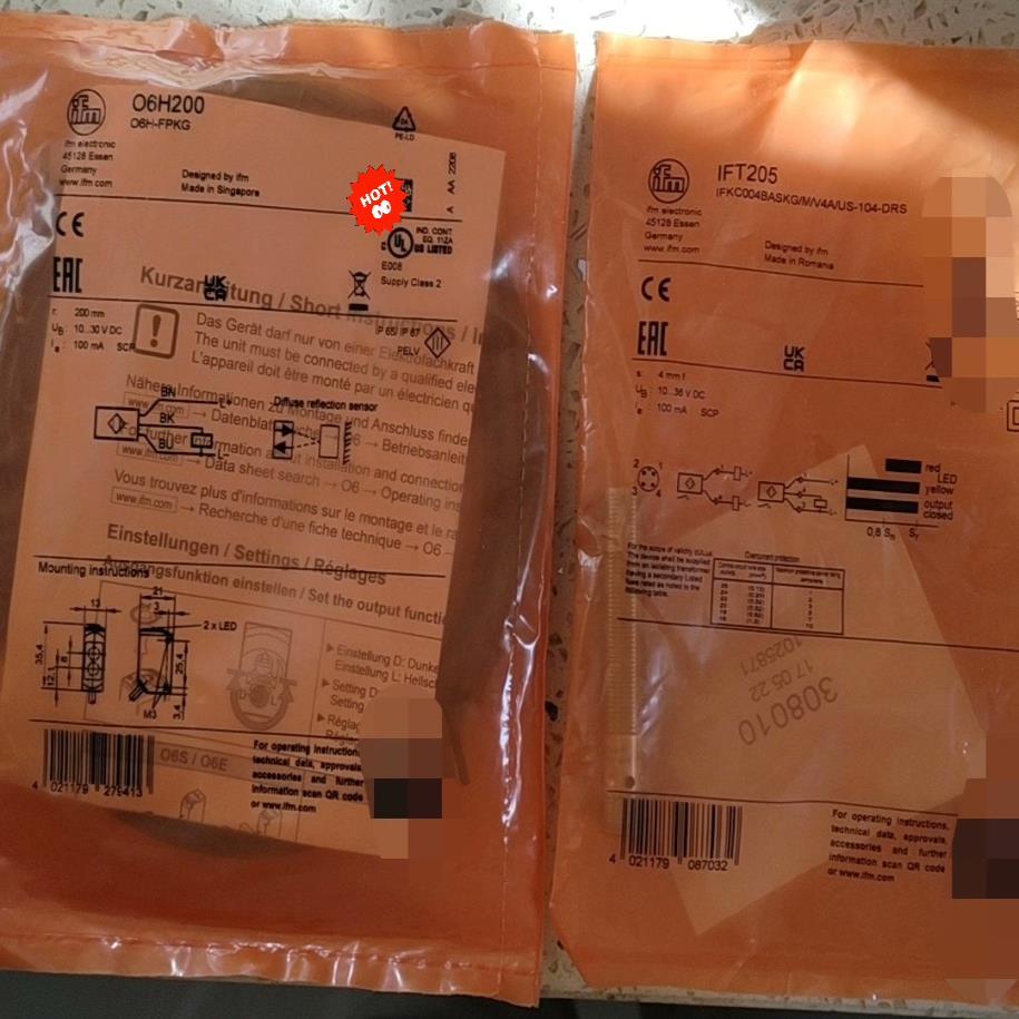 （设备配件）易福门 IE5329 O6H200  IFS240 IE52