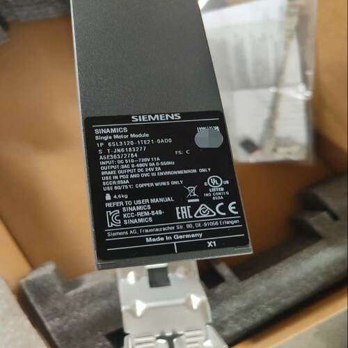 [德峰]6SL3120-1TE21-0AD0
