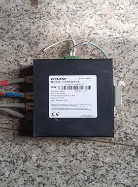 （设备配件）拆机东土工业交换机，KlEN1005-5T;3.5W;实物拍