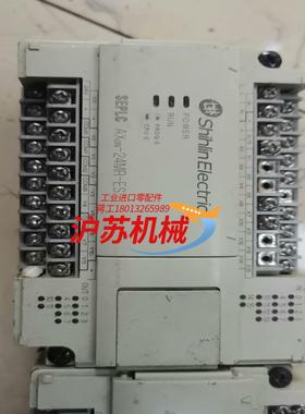 台湾士林PLC，型号AX0N-24MR-ES，成色如