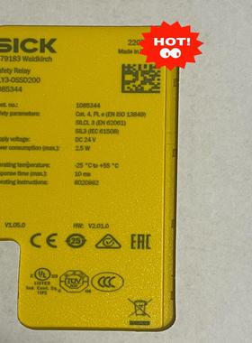 Sick RLY3-OSSD200西克安全继电器 10853