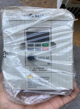 【工控自动化】无包装台达M系列VFD007M43B 0.75KW380议价