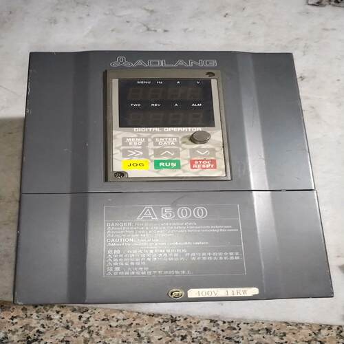 （设备配件）奥朗变频器。A500-4T0110G 11kw，380V 一