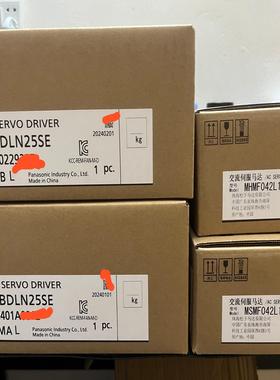 全新原装正品400W伺服套装MBDLN25SE，2台，有