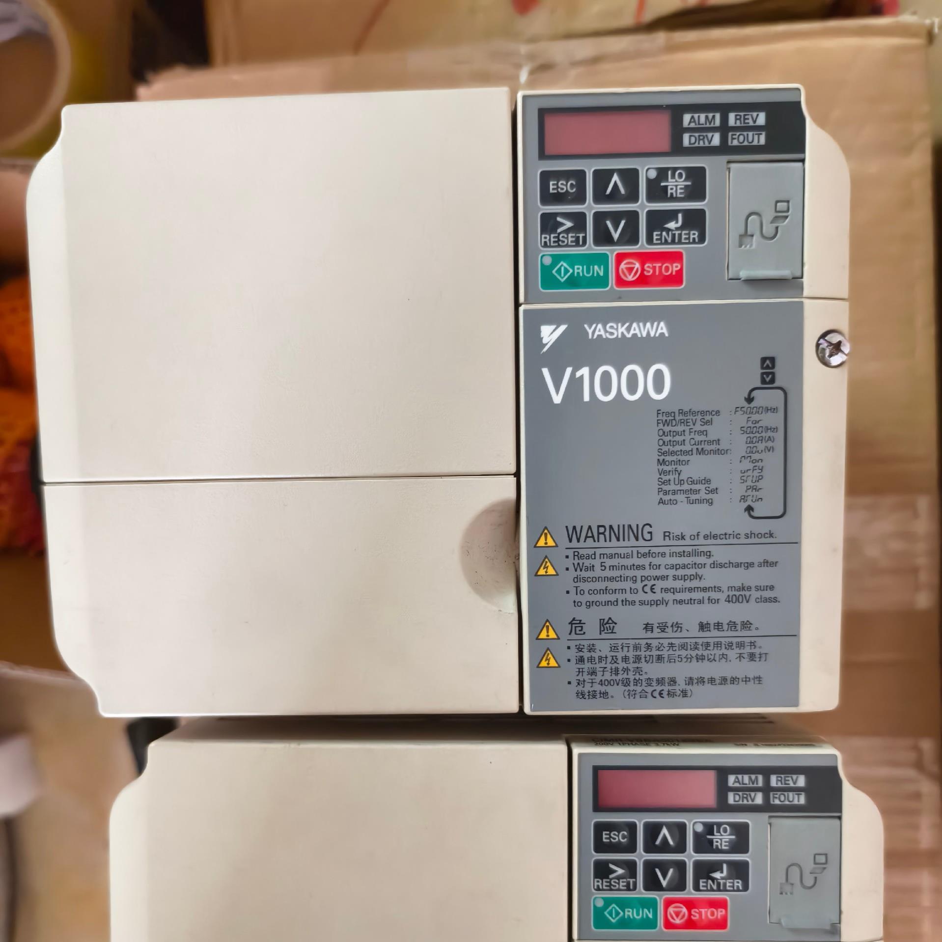 安川V1000变频器，CIMR-VBBA0018BBA，3.议价