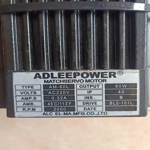 全新台湾ADLEEPOWER爱德利小型马达AM-60L， 2