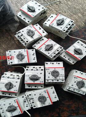 MO 325 ABB马达开关有12个，成色如图，低壳有破，当